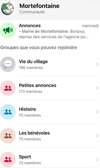 Lire la suite de l'actualité Un nouveau WhatsApp pour Mortefontaine